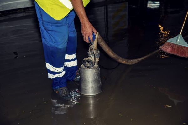 Basement Water Removal in Mechanicsville